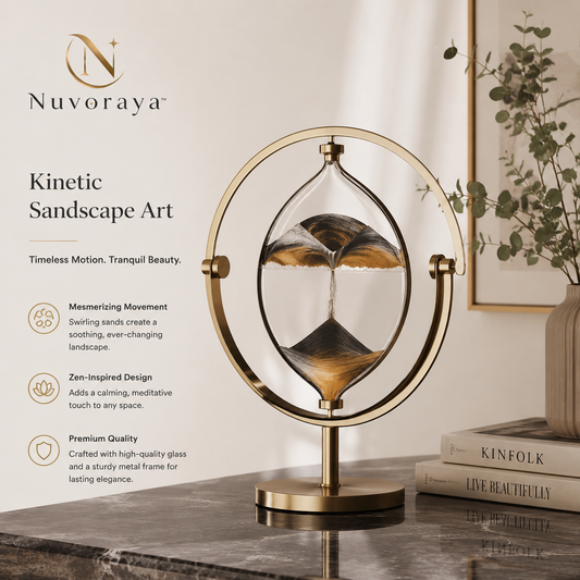 Nuvoraya™ Kinetic Sandscape Art Sculpture