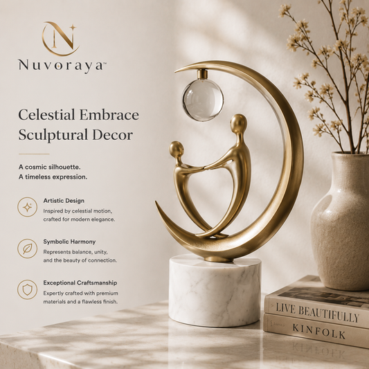 Nuvoraya™ Celestial Embrace Sculptural Decor